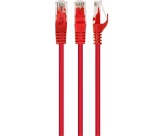 GEMBIRD Patch cord kat.6 UTP 1,5m raudona