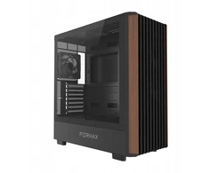 GEMBIRD Computer Case FC-WOOD wood imitation front panel SINGLE GLASS
