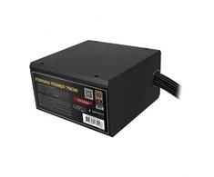 „Gembird CCC-PSUBRONZE-750W“ maitinimo blokas „Fornax Power 750W“ aktyvus PFC 12 cm ventiliatorius 80+bronzos spalvos dėžutėje