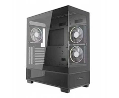 GEMBIRD žaidimų kompiuterio korpusas Fornax X550 2xUSB 3.0+ tipo C, 9x ventiliatoriai, PWM+ARGB