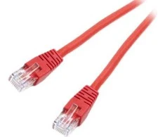 GEMBIRD PP6U-0.25M/R Patch laidas UTP Cat6 0.25m raudonas