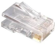 GEMBIRD PLUG3UP6/100modulinis LAN kištukas 6u auksinis padengtas - rinkinyje 100 vnt.