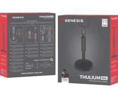 Genesis | Mikrofonas Stovas | Thulium 350D | Juodas