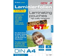 Genie Genie 11387 folia do laminowania 50 vnt.