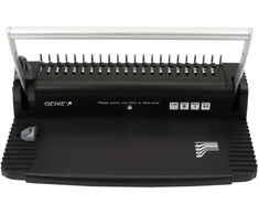 GENIE SpiralbindegerĂ¤t CB-820 inkl. PlastikbinderĂĽcken sw