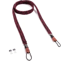Genius C-ROPE Kameragurt Traveler aus Paracord 140cm Raudona Dots retail