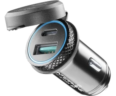 Genius Interphone USB-C a USB Įkroviklis do motocykla