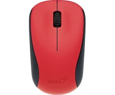Genius NX-7000 pelė, 1200 DPI, 2,4 [GHz], optinė, 3 mygtukai, belaidė, raudona, 1 vnt. AA, Mėlyna-Eye jutiklis (31030027403)