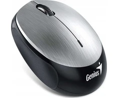 GENIUS pelė NX-9000BT/ Bluetooth 4.0/ 1200 dpi/ belaidė/ įkraunama baterija/ sidabrinė
