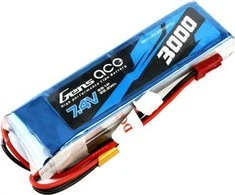 Gens Ace &amp; Tattu Gens Ace 3000 mAh 7,4 V 1C 2S1P LiPo baterija