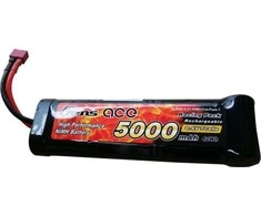 Gens Ace &amp; Tattu Akumuliatorius Gens Ace Traxxas 5000mAh 8.4V NiMH Hump T-Dean