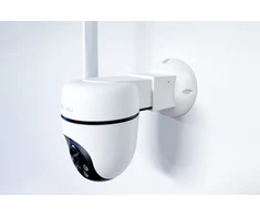 Genway Oem TP-LINK Tapo C501GW sieninis laikiklis/stovas kameroms, baltas su kabelio apsauga (1 vnt.)