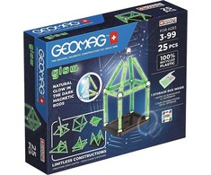 Šviečiantys perdirbti magnetiniai blokeliai 25 vnt GEOMAG GEO-328