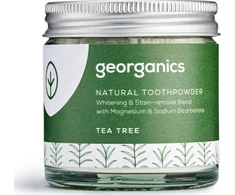 Georganics, dantų valymo milteliai, arbatmedžio kvapas, 60 ml