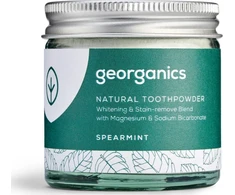 Georganics, dantų valymo milteliai, mėtų skonio, 60 ml