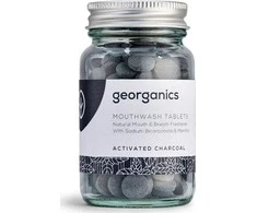 Georganics natūralios dantų pastos tabletės, Aktyvuota anglis, 120 tablečių