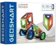 GEOSMART magnetinis konstruktorius su RC Lunar Rover 30 vnt., GEO211