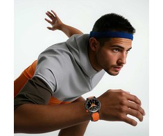 Weofly Conquer Išmanusis laikrodis - Multifunction Watch Bluetooth 5.3 Oranžinis