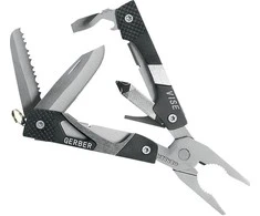 Gerber Lightweight Vise Outdoor Multifunctional Tool available in Juodas - One Size