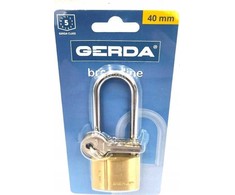 Pakabinama spyna GERDA BRASS LINE, KMZ S40H66, 3 raktai