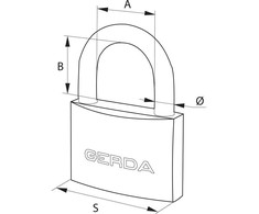 KŁÓDKA ŻELIWNA GERDA 40mm