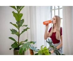 Gertuvė Buteliukas plieninė KiCA Active 500 ml - oranžinė