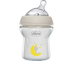 Chicco NaturalFeeling stiklinis buteliukas kūdikiui 150ml 0M+