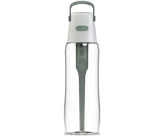 Gertuvė Dafi Filtruojantis butelis SOLID+ anglies filtras | 0,7 L | šalavijo spalvos