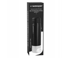 Gertuvė Wessper Filtruojantis butelis Wessper B2 STAINLESS STEEL Actitex™ 1000ml Juodas (WES276-1000-BK_K)