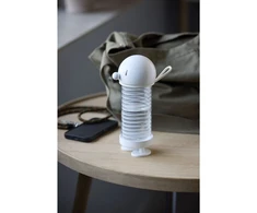Gertuvė Hoptimist baltas vandens buteliukas 400 ml 38307