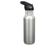 Gertuvė Klean Kanteen „Kanteen Classic Narrow“ (atverčiamas sportinis puodelis), 532 ml / 18 uncijų, šlifuoto nerūdijančio plieno