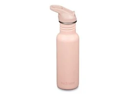 Gertuvė Klean Kanteen „Kanteen Classic Narrow“ („Flip Sport“) kavos aparatas, 532 ml / 18 uncijų, persikų skonio