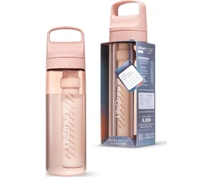 Gertuvė Life Straw „LifeStraw GO“ serijos 650 ml, vyšnių žiedų rožinė
