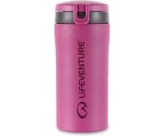 Lifeventure Flip-Top termo puodelis - Rožinė