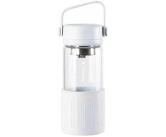 Gertuvė Mellow Yellow BUYDEEM stiklinis butelis su užpilu 300 ml, modelis DG42, spalva avižų balta