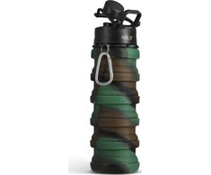 Gertuvė Nils Extreme NILS NC4106 BIDON SILIKONOWY sulankstomas 500 ML Žalias
