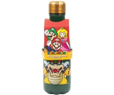 Gertuvė Pyramid Pyramid Super Mario Buteliukas Metalowa - Bowser