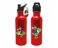 Gertuvė Pyramid „Super Mario“ metalinis butelis (Mario ir Yoshi)
