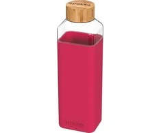 Stiklinė gertuvė Quokka Storm, 700 ml, spalva: raudona