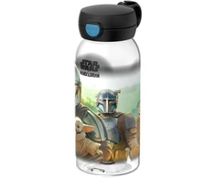 Gertuvė Rosti Mepal Mepal Gėrimo butelis Flip Cap Campus 600 ml Star Wars Mandalorian 107485065404