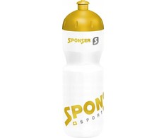Gertuvė Rėmėjas Bidon SPONSER NET baltas / auksinis 750 ml (NAUJAS)