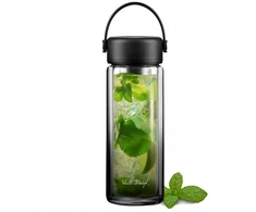 Gertuvė Vialli Design Dviejų sienelių butelis su arbatinuku 350 ml Fuori 30176