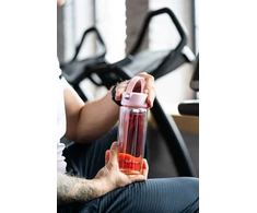„Vialli Design“ dvisienė gertuvė su užpilu „Fuori“, 350 ml, rožinė, 30206