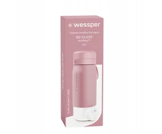 Gertuvė Wessper Buteliukas filtrująca B2 GLASS Actitex™ 500ml Rožinė (WES270-500-PK_K)