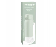 Gertuvė „Wessper“ filtruojantis butelis B2 GLASS Actitex™ 700 ml mėtų (WES270-700-MT_K)