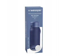 Gertuvė Wessper Buteliukas filtrująca B2 TRITAN Actitex™ 500ml Mėlyna (WES273-500-BL_K)