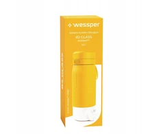 Gertuvė Wessper Filtruojantis butelis B2 GLASS Actitex™ 500 ml geltonas (WES270-500-YL_K)