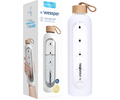 Wessper motyvacinė gertuvė - Activemax Crystalline  1 litras, Baltos spalvos