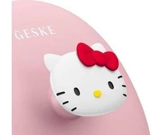 Veido valymo šepetėlis 3in1 su rankena Geske su programėle (Hello Kitty rožinis)