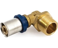 GF Presuojama alkūnė GENERAL FITTINGS, DN16 x 1/2, išorinis sr.